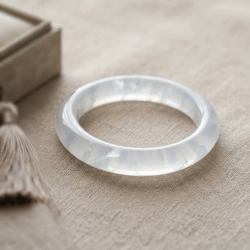 Icy Clear Bangle