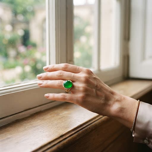 Vivid Green Cabochon